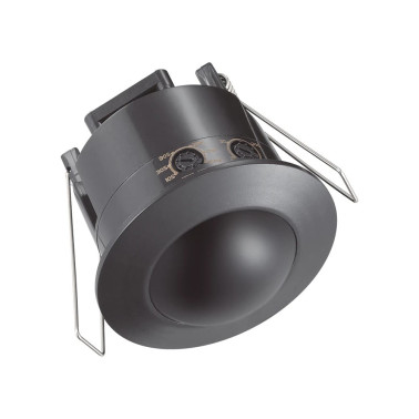 LIGHTED Sensor de Movimiento por IR Empotrable Negro