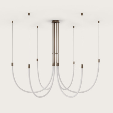 AROMAS CRAM Colgante de Arco con 6 Tiras LED