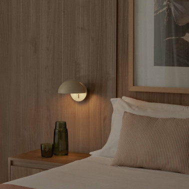 FARO MATILDA Aplique Beige con Interruptor