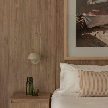 FARO MATILDA Aplique Beige con Interruptor