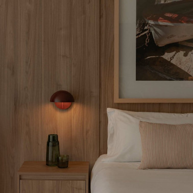 FARO MATILDA Aplique Granate con Interruptor