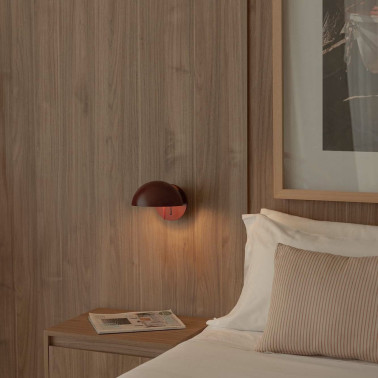 FARO MATILDA Aplique Granate con Interruptor