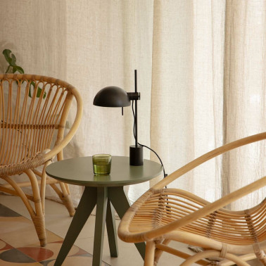 FARO MATILDA Lámpara Sobremesa Negra