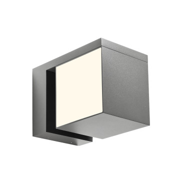 REDO KUB 100 Aplique Orientable Gris Oscuro 18W