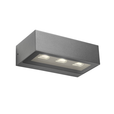 REDO CAPE Aplique Asimétrico Gris Oscuro 15W