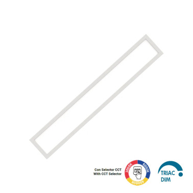 LIGHTED Panel LED de Superficie 10x60CM 22W CCT