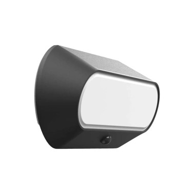 LIGHTED OVAL Aplique Solar IP54 con Sensor PIR