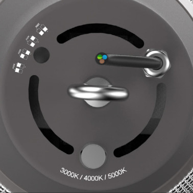 LIGHTED Campana LOWBAY con Selector de Potencia y CCT