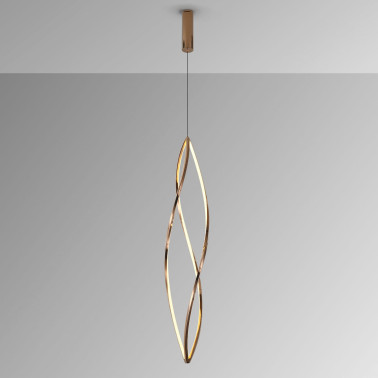 SCHULLER ADELE Colgante Grande Oro Rosa CCT TUYA