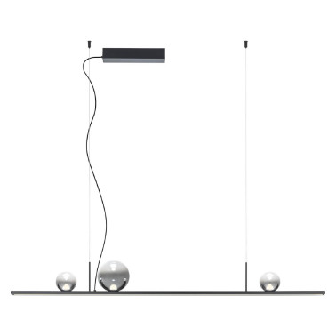 REDO DUNE 1200 Colgante Negro 3000K