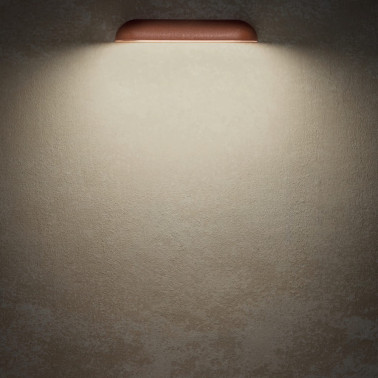 REDO URON 280 Aplique de Hormigón Terracota IP65