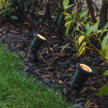 SLV NAUTILUS SPIKE XL Estaca Negra IP65