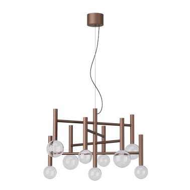 REDO BOLLA LED 650 Colgante Café CCT