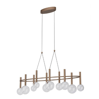 REDO BOLLA LED 1210 Colgante Café CCT