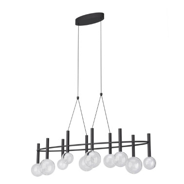 REDO BOLLA LED 1210 Colgante Negro CCT