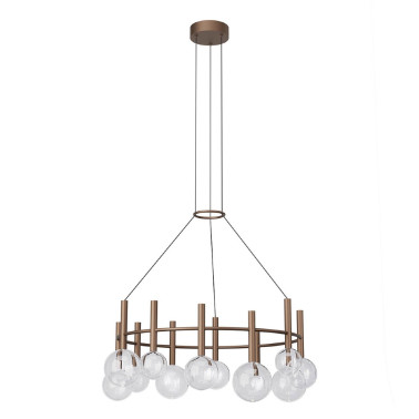 REDO BOLLA LED 840 Colgante Café CCT