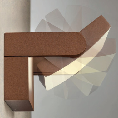 REDO FLIP 20W Aplique Basculante Corten