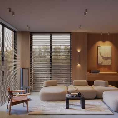 REDO CRISP LED 108 Aplique Blanco 3000K