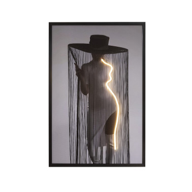 SCHULLER DIVA Cuadro con Luz LED 80x120