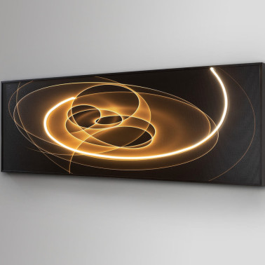 SCHULLER TRAZADOS Cuadro con Luz LED 150x50