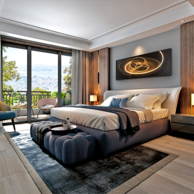 SCHULLER TRAZADOS Cuadro con Luz LED 150x50