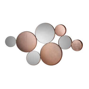 SCHULLER MALMO Espejo Oro Rosa 165x90