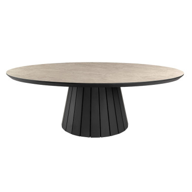 SCHULLER KORIA Mesa de Centro Piedra-Negro