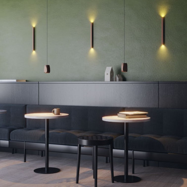 REDO CRISP LED 90 Colgante Marrón CCT