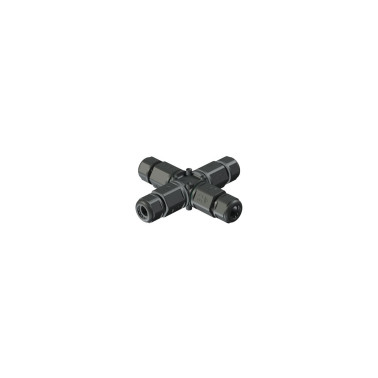 BENEITO FAURE Conector en X IP68 Negro