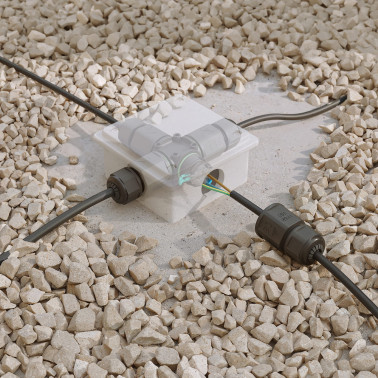 BENEITO FAURE Conector en X IP68 Negro