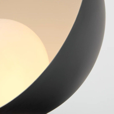 MAYTONI TAVO Sobremesa de Piedra con Pantalla