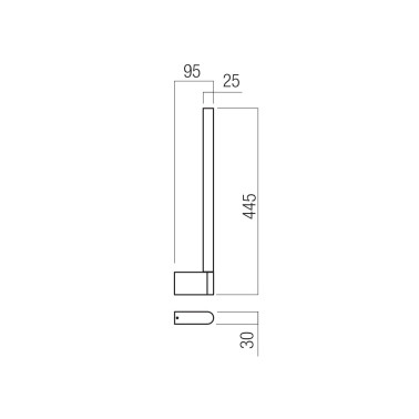 REDO CITYLINE LED 445 Aplique Varios Acabados