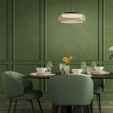 REDO SOLERA LED 450 Colgante Smokey