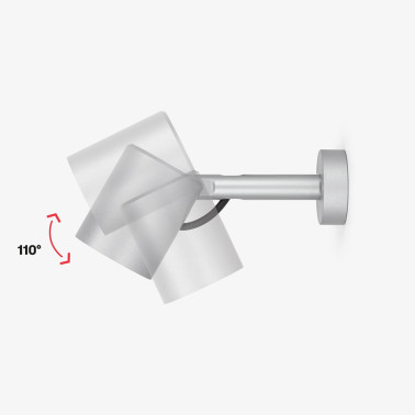 LOMBARDO Ago Plus Wall Proyector Gris 20W