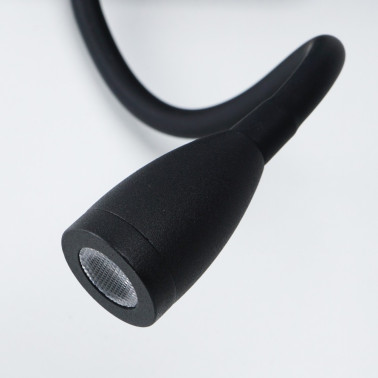 SULION NABIA Aplique Lector Negro 3000K