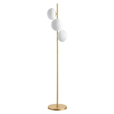 MDC CIAO Lámpara de Pie 3L Latón Mate