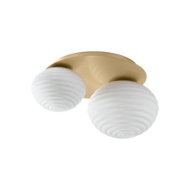 MDC CIAO Plafón de Techo 2L Latón Mate