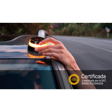 BALIZA LUZ DE EMERGENCIA V16 GEOLOCALIZADA