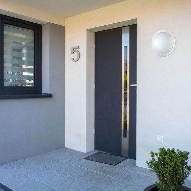 CRISTHER PLAFF Plafón-Aplique Blanco IP65