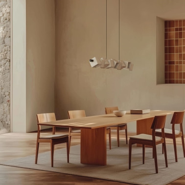 AROMAS CUBIC Colgante Lineal de Alabastro