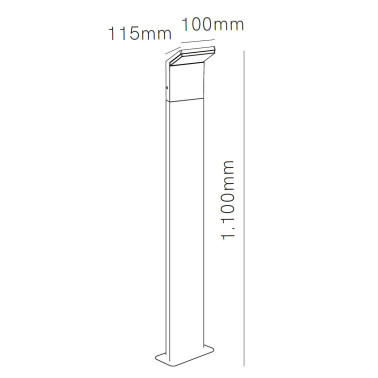 BENEITO FAURE CAM 110 Baliza Blanco CCT