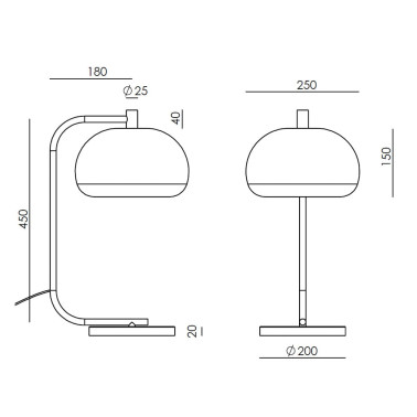 AROMAS CLOUD Sobremesa con Tulipa Personalizable