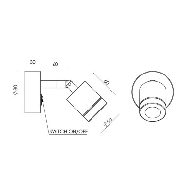 AROMAS TEA Aplique Lector Metal-Mármol