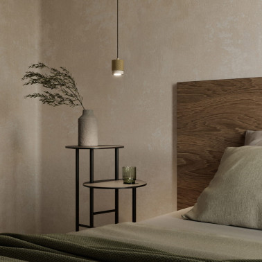 AROMAS TEA Colgante Individual Metal-Mármol