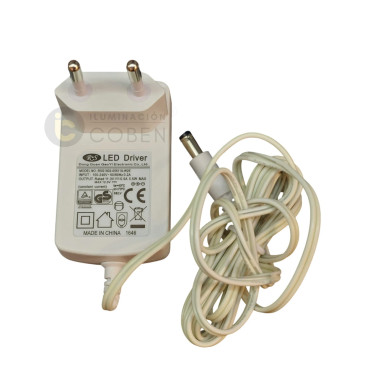 SCHULLER SWAN Repuesto Adaptador de Corriente Blanco