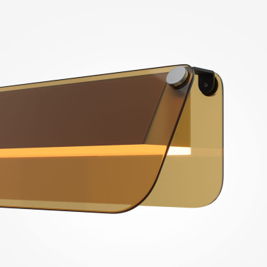 MAYTONI FLAT 430 Aplique de Vidrio Ámbar 10W