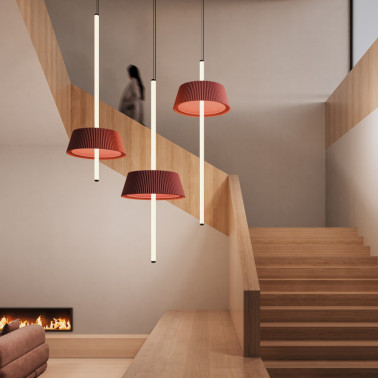 OLE LIGHTING CELESTE Colgante Vertical 190