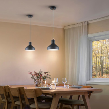 I3 IRIAS Colgante Negro/Cobre Ø18