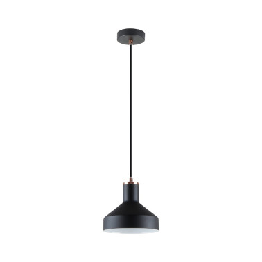 I3 IRIAS Colgante Negro/Cobre Ø18