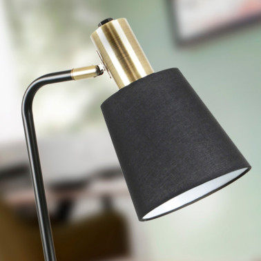 I3 GISELA Sobremesa Negro/Latón